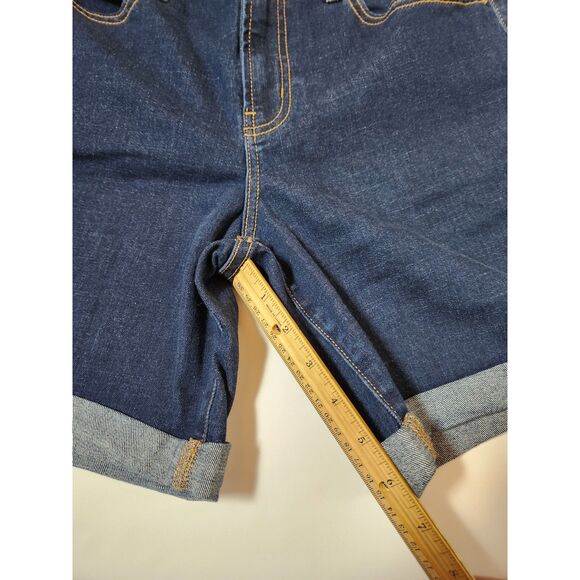 Old Navy denim mid rise shorts womens 8 - Picture 6 of 6